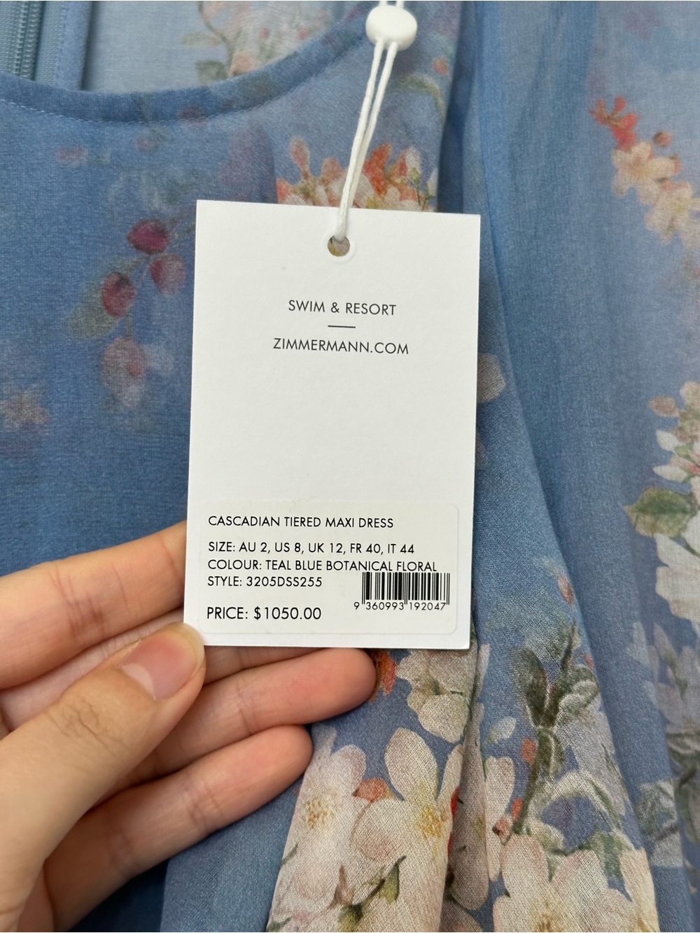 Zimmermann Cascadian cotton and silk georgette tiered maxi dress - Picture 7 of 13